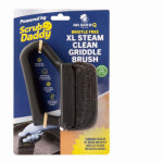 MR BAR-B-Q PRODUCTS Scrub Daddy 60404SDZ XL Steam Clean Griddle Brush, Stainless Steel Bristle, Plastic Handle OUTDOOR LIVING & POWER EQUIPMENT MR BAR-B-Q PRODUCTS