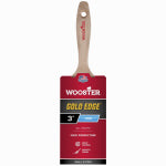 WOOSTER BRUSH Wooster 5232-3 Paint Brush, 3 in W, 2-15/16 in L Bristle, Polyester Bristle, Flat Sash Handle PAINT WOOSTER BRUSH   