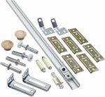 ASSA ABLOY AMERICAS RESIDENTIALI NC Folding Door Hardware Set, White, 60 In.
