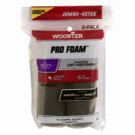 WOOSTER BRUSH Wooster RR308-4 1/2 Roller Cover, 4-1/2 in L, Foam Cover, Charcoal PAINT WOOSTER BRUSH   