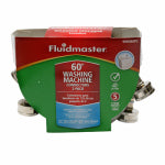 FLUIDMASTER Fluidmaster 9WM60P2 Washing Machine Discharge Hose, 3/4 in ID, 60 in L, Female, Stainless Steel PLUMBING, HEATING & VENTILATION FLUIDMASTER   