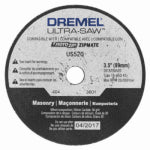 DREMEL MFG CO Ultra Saw Masonry Cutting Wheel, 3-1/2-In.