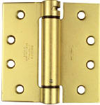ASSA ABLOY AMERICAS RESIDENTIALI NC Mortise Spring Hinge, Brass, 4 x 4 In. HARDWARE & FARM SUPPLIES ASSA ABLOY AMERICAS RESIDENTIALI NC
