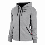 MILWAUKEE ELECTRIC TOOL CORP M12 Women's Heated Hooded Sweatshirt, Cotton/Poly, With Battery & Charger, Gray, M CLOTHING, FOOTWEAR & SAFETY GEAR MILWAUKEE ELECTRIC TOOL CORP
