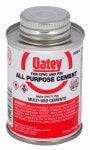 OATEY Oatey 30818 Solvent Cement, 4 oz Can, Liquid, Clear/Yellow PLUMBING, HEATING & VENTILATION OATEY