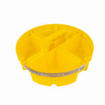 PULL R HOLDING CO LLC Bucket Stacker, Yellow Plastic, 5 Gallon