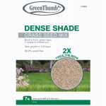 BARENBRUG USA Dense Shade Grass Seed Mix, 7 Lbs., Covers 2,800 Sq. Ft. LAWN & GARDEN BARENBRUG USA