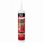 DAP DAP AMP 7079800762 Advanced Sealant Caulk, White, 30 min Curing, 9 oz Cartridge PAINT DAP