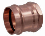NIBCO INC 1 In. Press by Female Copper Pipe Adapter PLUMBING, HEATING & VENTILATION NIBCO INC