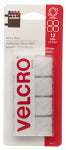 VELCRO BRAND VELCRO Brand 90073 Fastener, 7/8 in W, 7/8 in L, Nylon, White, Rubber Adhesive HARDWARE & FARM SUPPLIES VELCRO BRAND