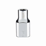 MILWAUKEE ELECTRIC TOOL CORP Metric 6-Point Shallow Socket, 6 mm, 3/8 In. Drive TOOLS MILWAUKEE ELECTRIC TOOL CORP