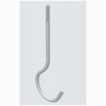 ASSA ABLOY AMERICAS RESIDENTIALI NC Ceiling Hook, White, 6 In. HARDWARE & FARM SUPPLIES ASSA ABLOY AMERICAS RESIDENTIALI NC