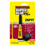 PACER TECHNOLOGY Super Glue Zap It Light Curing Glue, 4 Gram Tube with LED Light