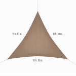 GALE PACIFIC USA, INC 11' ALMOND SHADE SAIL