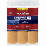 WOOSTER BRUSH Wooster RR927-9 Roller Cover, 1/2 in Thick Nap, 9 in L, Knit Fabric Cover, Lager PAINT WOOSTER BRUSH   