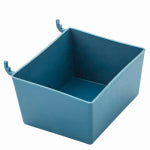 ASSA ABLOY AMERICAS RESIDENTIALI NC Pegboard Small Parts Storage Tray, Blue