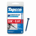 ITW BRANDS 3/16" x 2-1/4" STAR HEAD SCREW ANCHOR 25-Ct.
