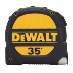 DEWALT DEWALT Tough Series DWHT36935S Tape Measure, 35 ft L Blade, 1-1/4 in W Blade, Steel Blade, Plastic Case TOOLS DEWALT