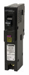 SQUARE D Square D HOM115PDFC Circuit Breaker, Dual Function, Mini, 15 A, 1-Pole, 120 V, Plug ELECTRICAL SQUARE D