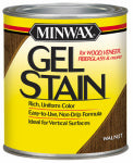 MINWAX Minwax 66060000 Gel Stain, Solvent Base, Walnut, Liquid, 1 qt PAINT MINWAX