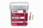 GRK FASTENERS GRK Fasteners R4 01073 Framing and Decking Screw, #8 Thread, 1-1/2 in L, Star Drive, Steel, 1000 PAIL HARDWARE & FARM SUPPLIES GRK FASTENERS