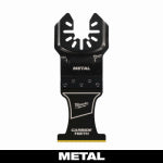 MILWAUKEE Milwaukee 49-25-1501 Blade, 1-3/8 in, Carbide/HCS/Titanium, 2 in D Cutting, 1/PK TOOLS MILWAUKEE