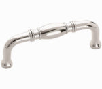 AMEROCK Granby Cabinet Pull, Polished Chrome, 3 In.