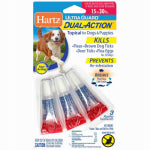 HARTZ MOUNTAIN CORP UltraGuard Dual-Action Topical Flea & Tick Drops, 15-30 Lb. Dogs, 3-Pk. PET & WILDLIFE SUPPLIES HARTZ MOUNTAIN CORP