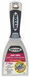HYDE Hyde 06358 Putty Knife, 3 in W Blade, Stainless Steel Blade, Plastic Handle, Cushion-Grip Handle PAINT HYDE