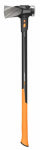 FISKARS Fiskars 751110-1001 Wood Splitting Maul, Premium Head, 128 oz Head, Steel Head, Wood Handle, 36 in OAL LAWN & GARDEN FISKARS