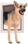 RADIO SYSTEMS PetSafe Freedom PPA00-10862 Pet Door, 16-1/4 in W, 27-1/8 in H, Aluminum, White PET & WILDLIFE SUPPLIES RADIO SYSTEMS