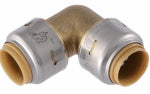 SHARKBITE/CASH ACME 1 x 1 In. Push-Fit Pipe Elbow, Lead Free
