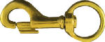 ASSA ABLOY AMERICAS RESIDENTIALI NC Bronze Bolt Snap, 1-1/4 In. x 4-3/4 In.