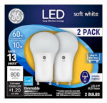 GE GE Industrial Solutions 93095629 LED Bulb, General Purpose, 800 Lumens, 10 W, A19 Lamp, GU24 Lamp Base, Dimmable ELECTRICAL GE
