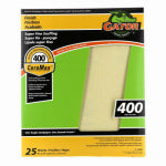 ALI INDUSTRIES Fine Premium Ceramic Sandpaper, 400 Grit, 9 x 11 In., 25-Pk. PAINT ALI INDUSTRIES