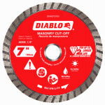 DIABLO Diablo DMADT0700 Cut-Off Disc, 7 in Dia, 7/8, 5/8 in Arbor, Diamond Cutting Edge, Turbo Rim TOOLS DIABLO   