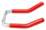 ASSA ABLOY AMERICAS RESIDENTIALI NC Double Hook, Red Vinyl Coated, 2-3/4 In.