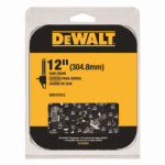 DEWALT DEWALT DWO1DT612 Replacement Chain, Low Kick Back, Low Vibration Chain, 12 in L Bar OUTDOOR LIVING & POWER EQUIPMENT DEWALT