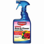 BIOADVANCED BioAdvanced 502570B Rose and Flower Insect Killer, Liquid, Spray Application, Indoor, Outdoor, 24 oz Bottle LAWN & GARDEN BIOADVANCED