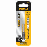 DEWALT ACCESSORIES Titanium Nitride Drill Bits, Pilot Point Tip, 3/32 In., 2-Pk. TOOLS DEWALT ACCESSORIES