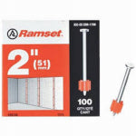 RAMSET Ramset 00780 Drive Pin, 0.145 in Dia Shank, Plated HARDWARE & FARM SUPPLIES RAMSET   