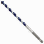 BOSCH Bosch BlueGranite Turbo HCBG09T Hammer Drill Bit, 5/16 in Dia, 6 in OAL, Milled Flute, 2-Flute, 5/16 in Dia Shank TOOLS BOSCH