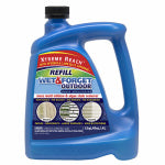 WET & FORGET Wet & Forget 805048RF Outdoor Hose End Refill, 48 oz, Liquid, Characteristic, Clear Yellow PAINT WET & FORGET