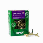 SPAX #10 x 2-1/2" Interior Wafer Head Cabinet Wood Screws Multi-Material Torx T-Star Plus (75 EA) 1 LB HARDWARE & FARM SUPPLIES SPAX