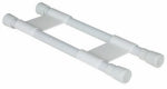 CAMCO Camco USA 44093 Cupboard Bar, Plastic, White, 10 to 17 in L AUTOMOTIVE CAMCO