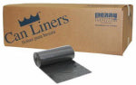 BERRY GLOBAL Trash Can Liners, Black, 96-Gal., 50-Ct.