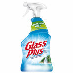 GLASS PLUS Glass Plus 1920089331 Glass and Surface Cleaner, 32 oz Bottle, Liquid, Citrus, Blue CLEANING & JANITORIAL SUPPLIES GLASS PLUS