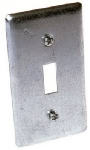 RACO INCORPORATED Toggle Switch Handy Box Cover, Single, Steel ELECTRICAL RACO INCORPORATED