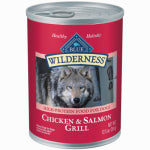 AMERICAN DISTRIBUTION & MFG Dog Food, Salmon/Chicken Grill, 12.5 oz. Can