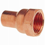 NIBCO INC. Nibco W01150D Street Pipe Adapter, 1/2 in, Sweat x FPT, Copper PLUMBING, HEATING & VENTILATION NIBCO INC.